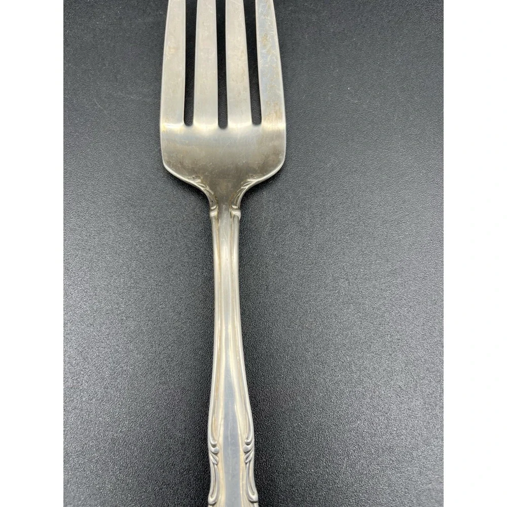 Sterling Silver Andante Cold Meat Serving Fork By Gorham Silver